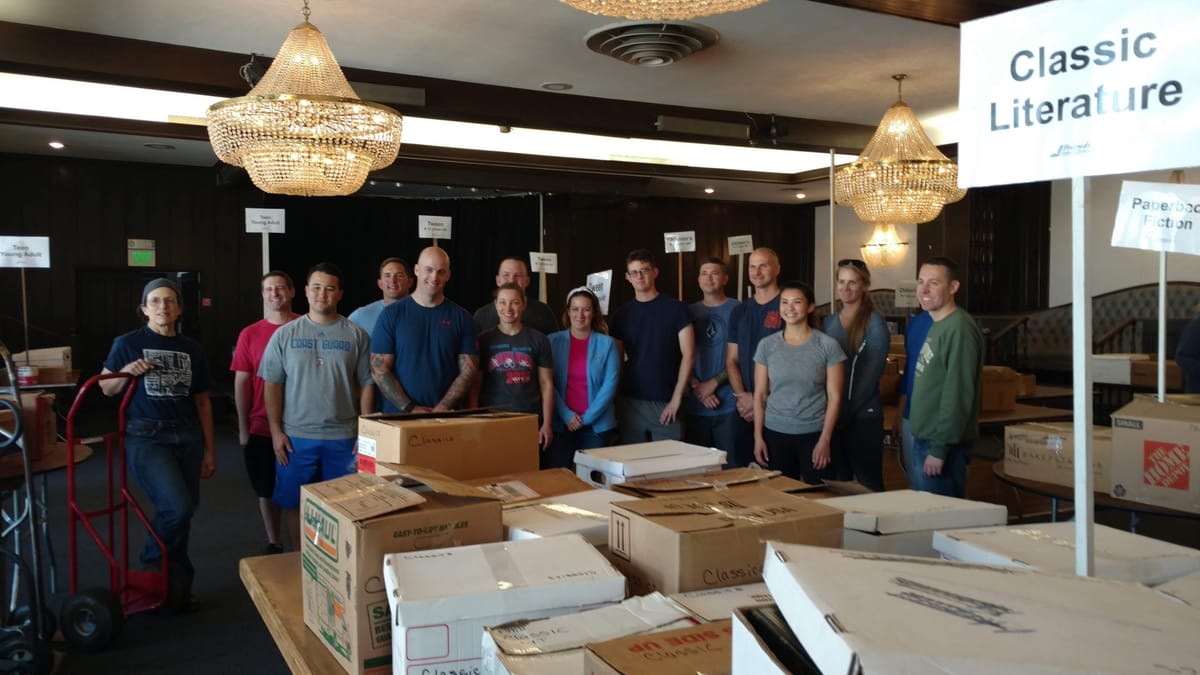 FAL used book sale